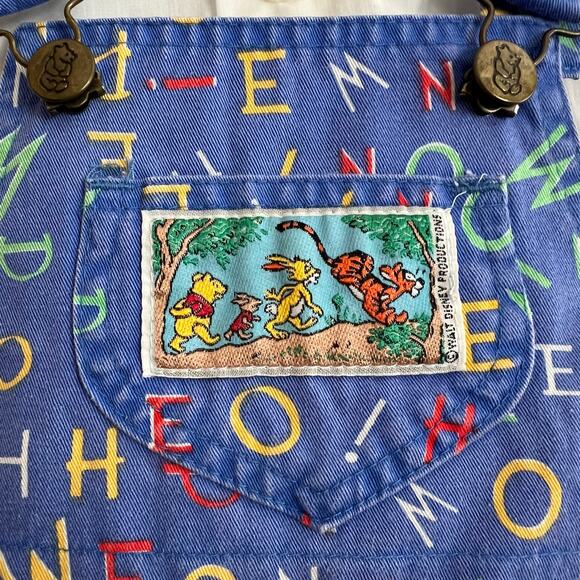 Vintage Winnie the Pooh shortalls set - Picture 2 of 16